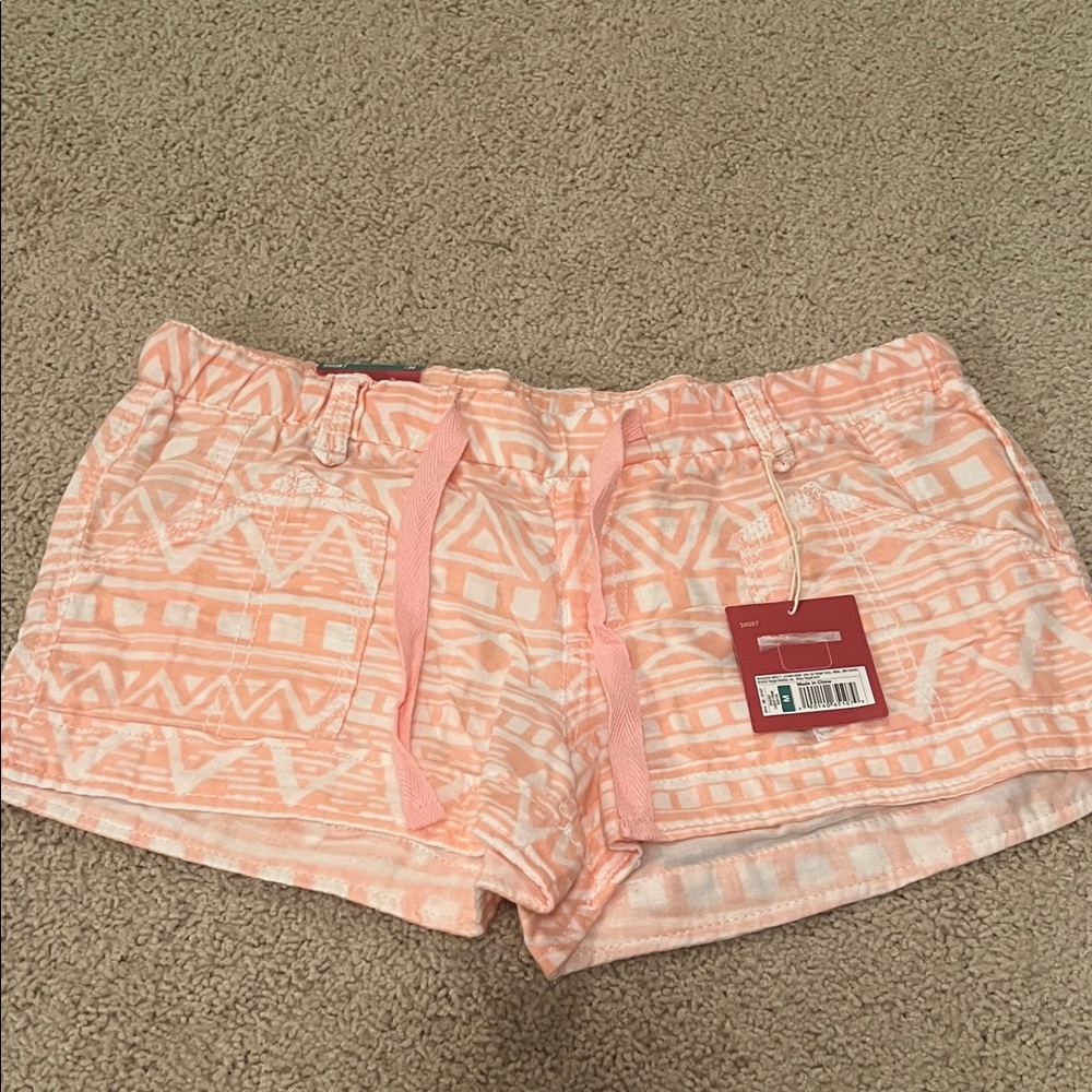 Mossimo Shorts Aztec Design M Drawstring